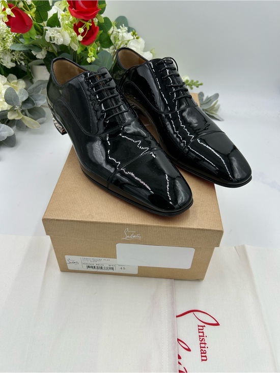 Christian Louboutin Other - Men's Christian Louboutin GREGGYROCKS patent leather spiked Oxford's size 45